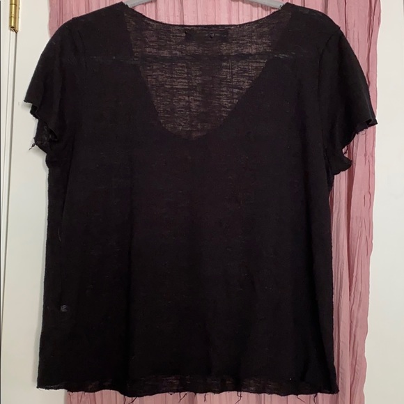 Project Social T Textured V Neck - Picture 4 of 4